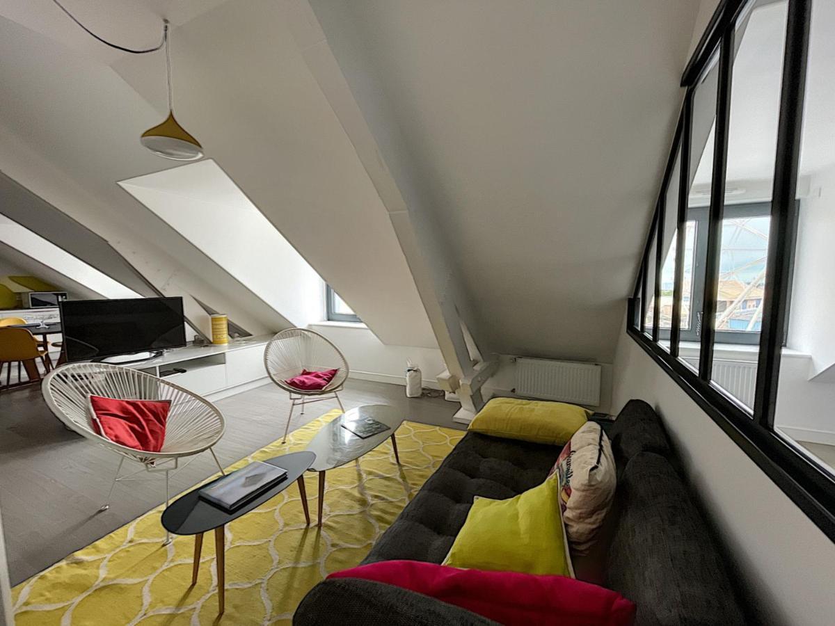 Duplex De Standing En Centre-Ville Avec Parking, Proche Port Et Plage - Fr-1-361-377 Granville Exterior foto